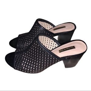 Louise Et Cie Slip On Block Heel Black 7.5